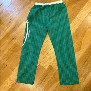 Von Dutch green Plaid Track PJ Pants